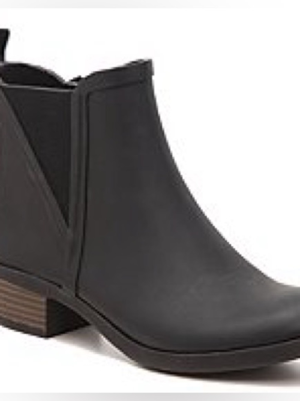 Lucky Brand || black bunita rain boot